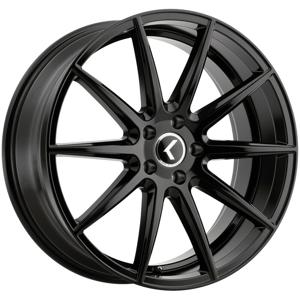 Kraze Wheels KR194 Cosmos Gloss Black