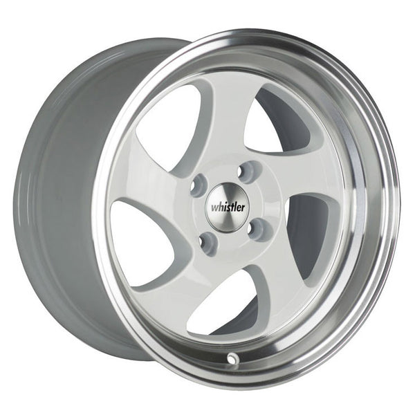 Whistler Wheels KR1 White Machined Lip