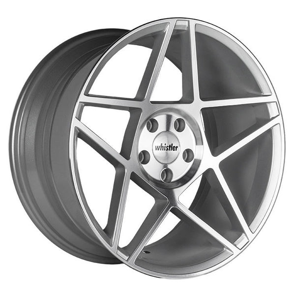 Whistler Wheels KR5 Machined Silver