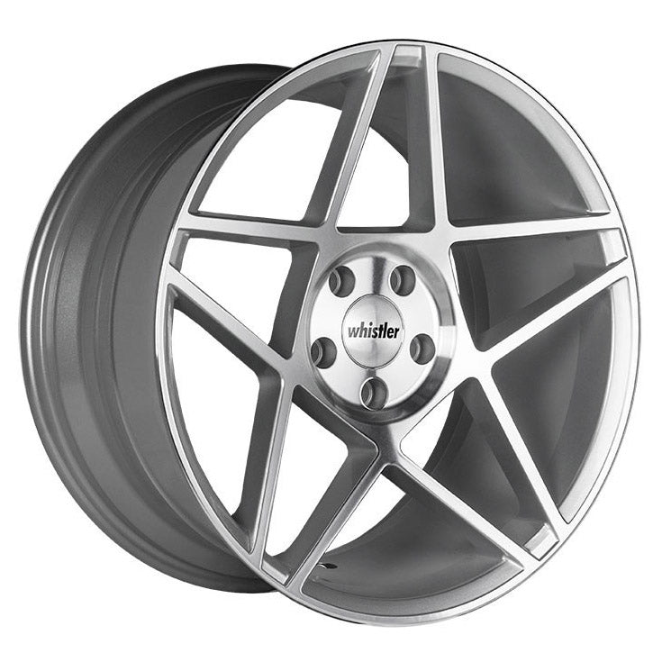 Whistler Wheels KR5 Machined Silver