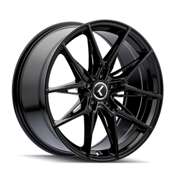 Kraze Wheels KR196 Evolve Gloss Black