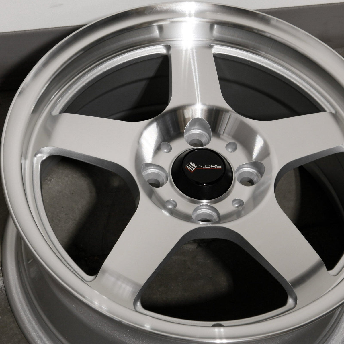 Vors Wheels LT05 Silver Machined