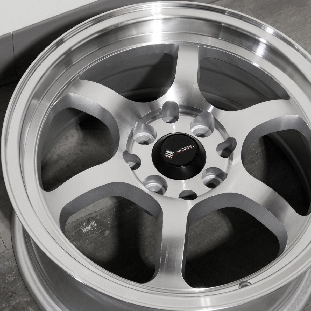 Vors Wheels LT61 Silver Machined