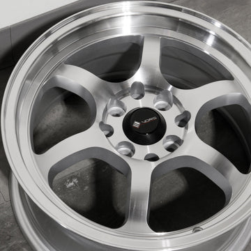 Vors Wheels LT61 Silver Machined
