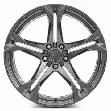MRR Wheels M017 Gloss Gun Metal