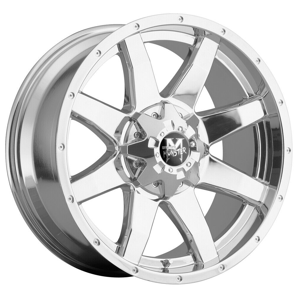Off-Road Monster Wheels M08 Chrome