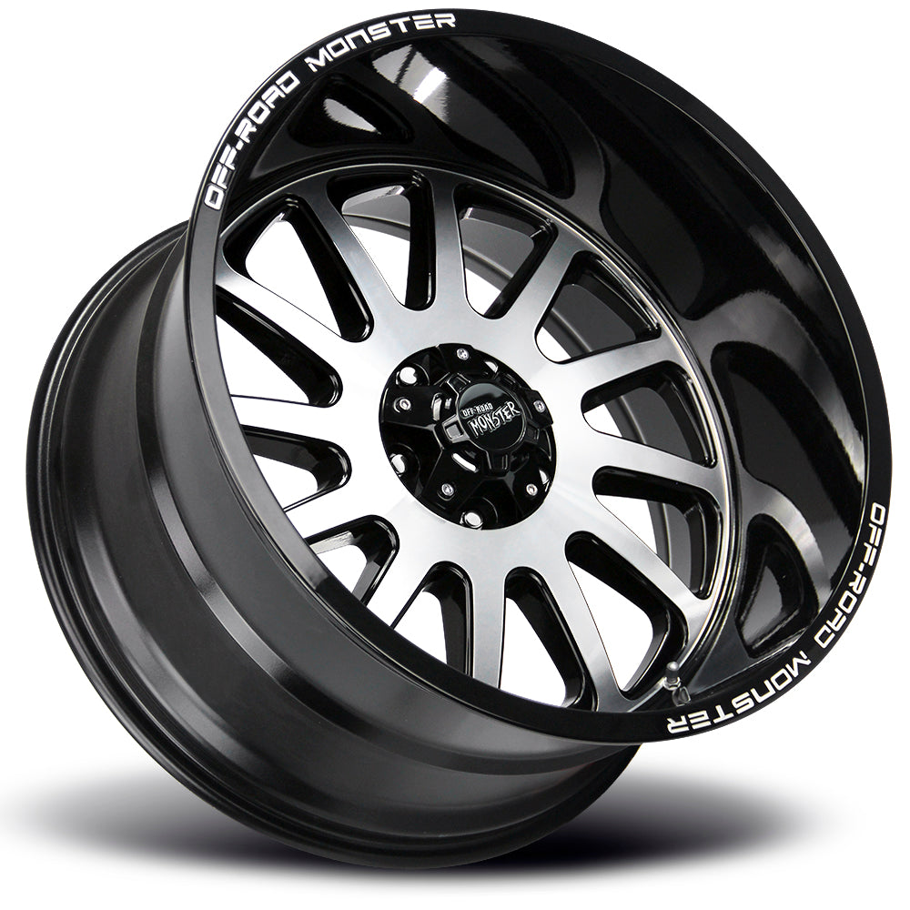 Off-Road Monster Wheels M17 Black Machine