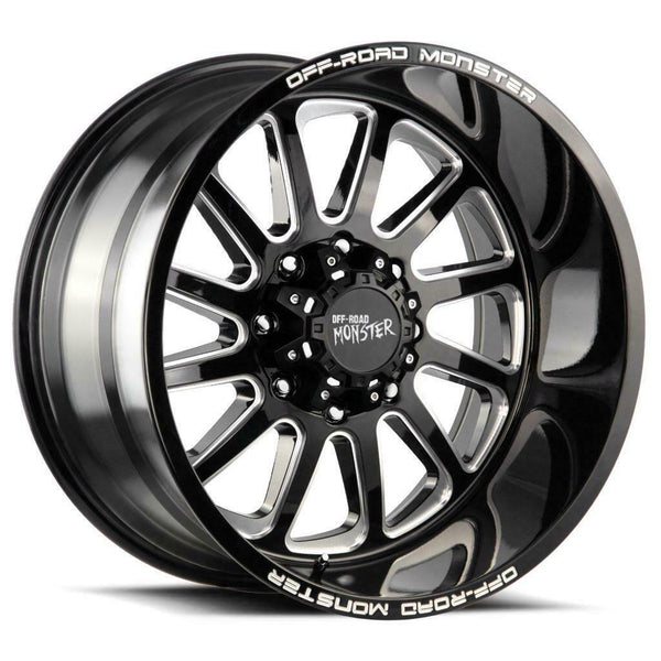 Off-Road Monster Wheels M17 Black Milled