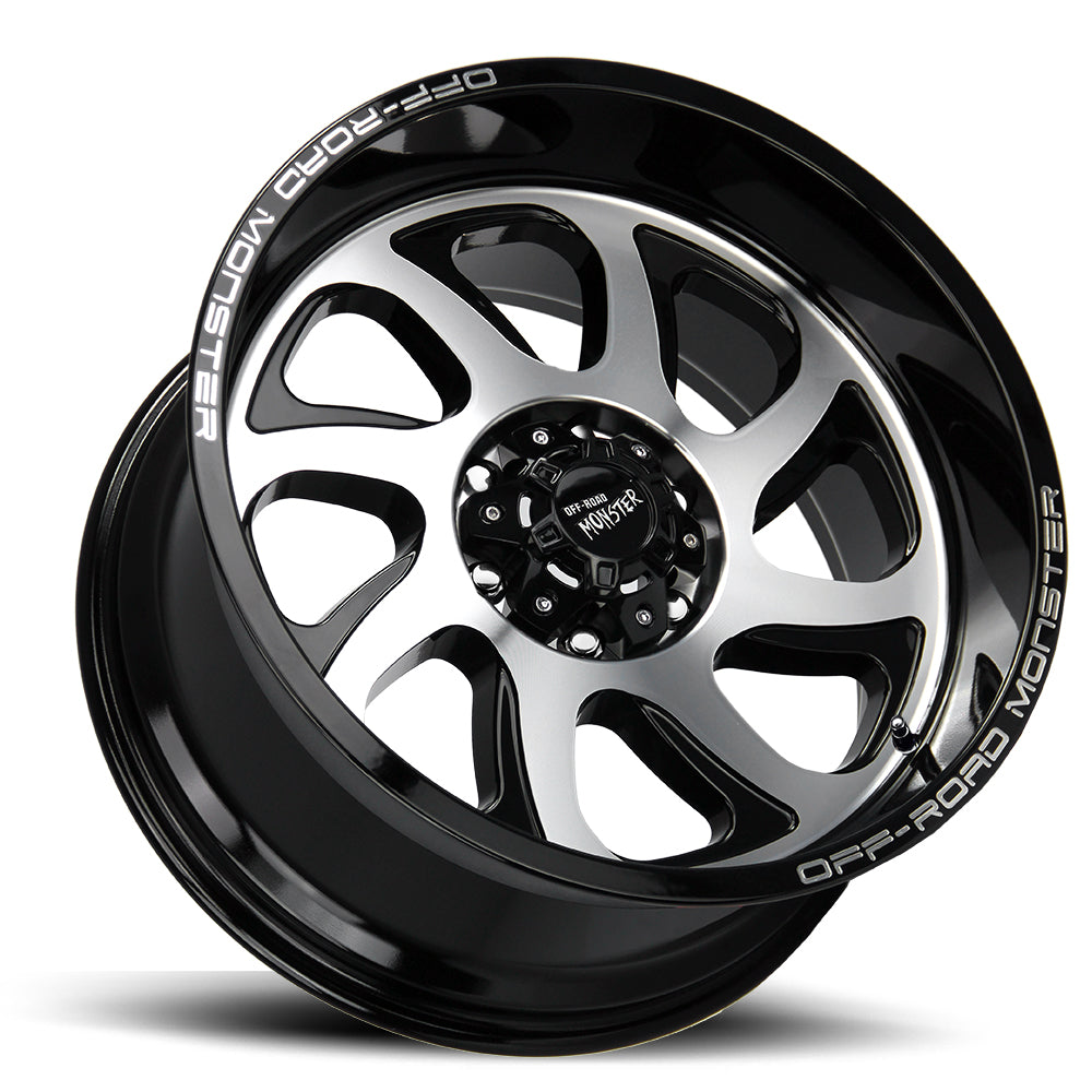 Off-Road Monster Wheels M22 Black Machine