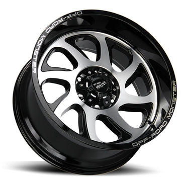 Off-Road Monster Wheels M22 Black Machine