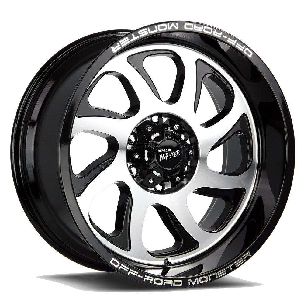 Off-Road Monster Wheels M22 Black Machine