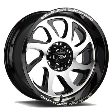 Off-Road Monster Wheels M22 Black Machine
