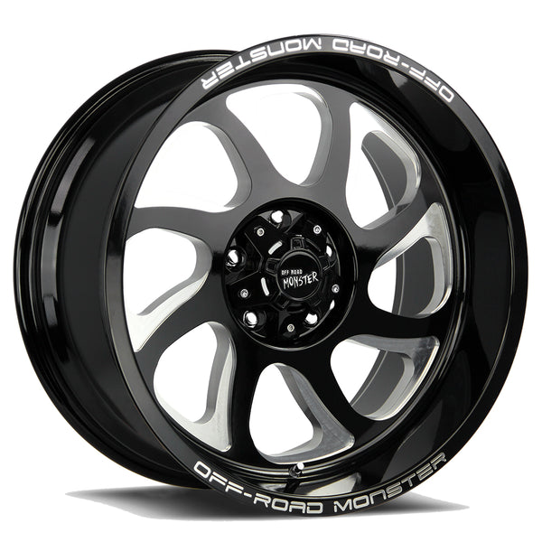 Off-Road Monster Wheels M22 Black Milled