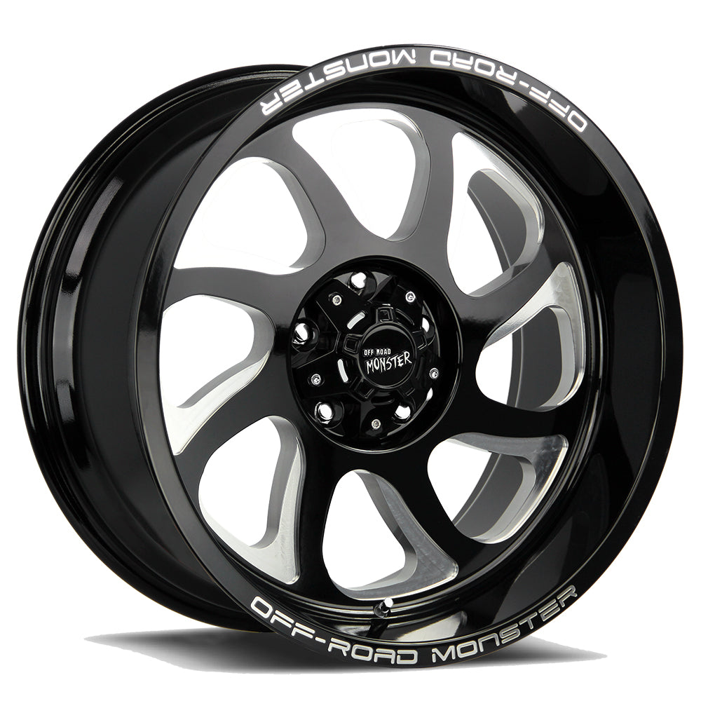 Off-Road Monster Wheels M22 Black Milled