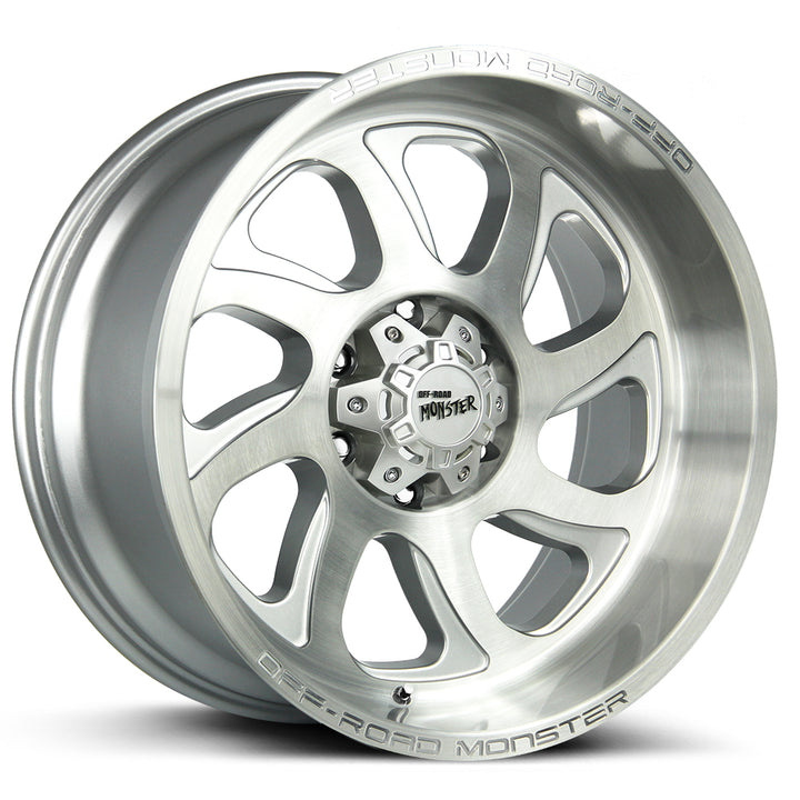 Off-Road Monster Wheels M22 Silver Brushed