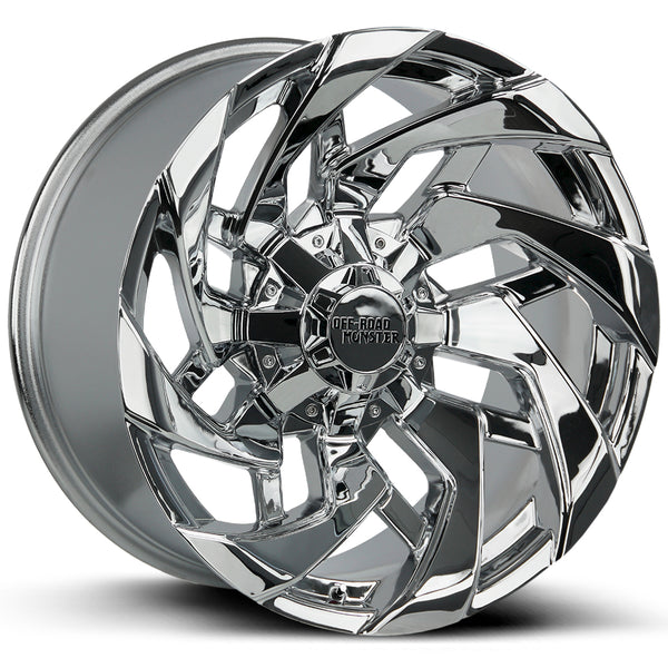 Off-Road Monster Wheels M24 Chrome