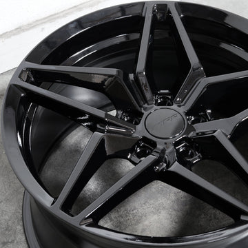 MRR Wheels Flow Forge M755 fit Corvette Black - Wheels Outlet