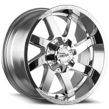 Off-Road Monster Wheels M80 Chrome