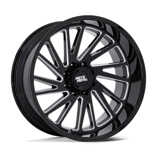 Moto Metal Wheels MO811 Combat Gloss Black Milled