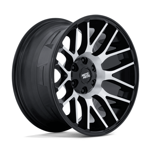 Moto Metal Wheels MO816 Overlook Gloss Black with Machined Face