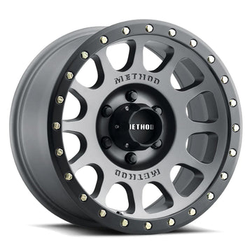 Method Wheels MR305 NV Titanium Black Lip