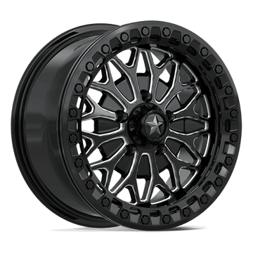 MSA Offroad Wheels MA53 Bolo Utv Beadlock Gloss Black Milled
