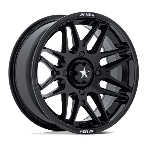 MSA Offroad Wheels M52 Radar Utv Gloss Black