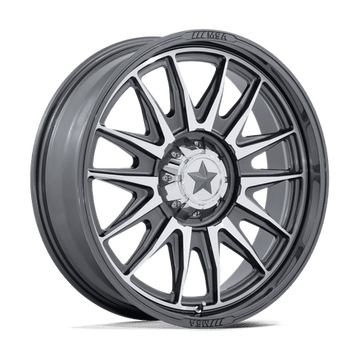MSA Offroad Wheels M55 Commander Utv Platinum with Machined Face