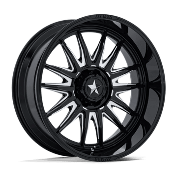 MSA Offroad Wheels M55 Commander Utv Gloss Black Milled