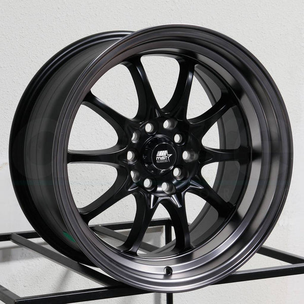 MST Wheels MT11 Black Black Lip