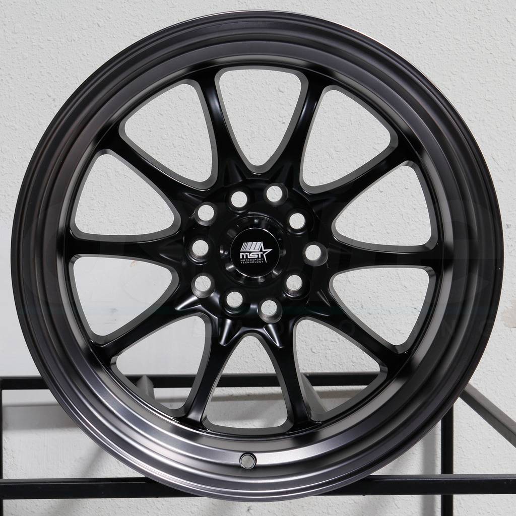 MST Wheels MT11 Black Black Lip