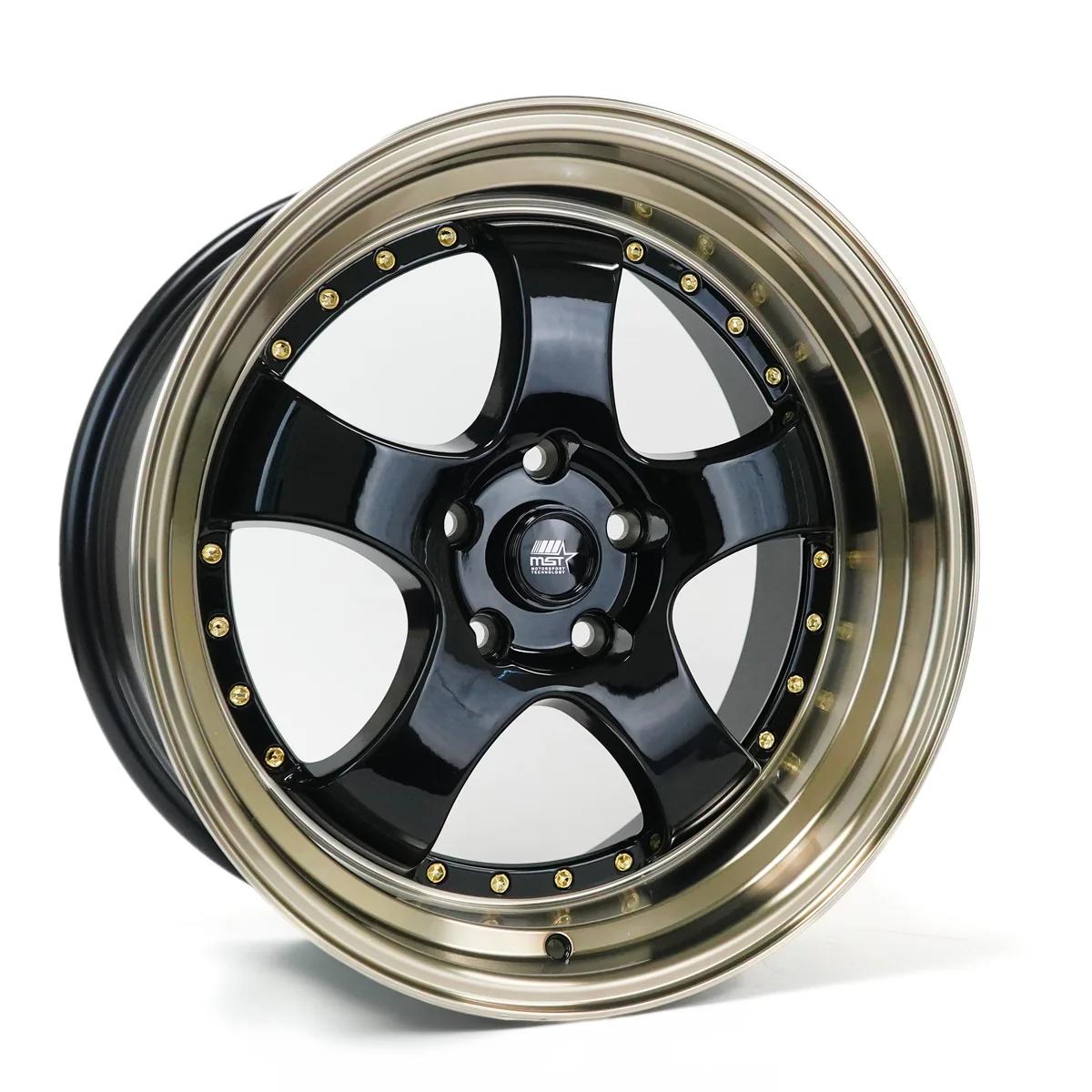 MST Wheels MT07 Black Bronze Lip