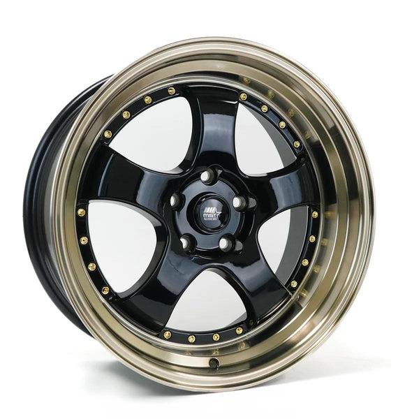 MST Wheels MT07 Black Bronze Lip
