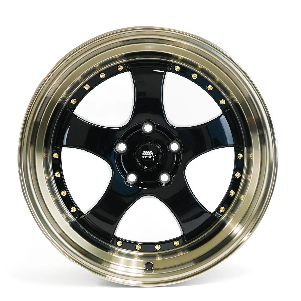 MST Wheels MT07 Black Bronze Lip