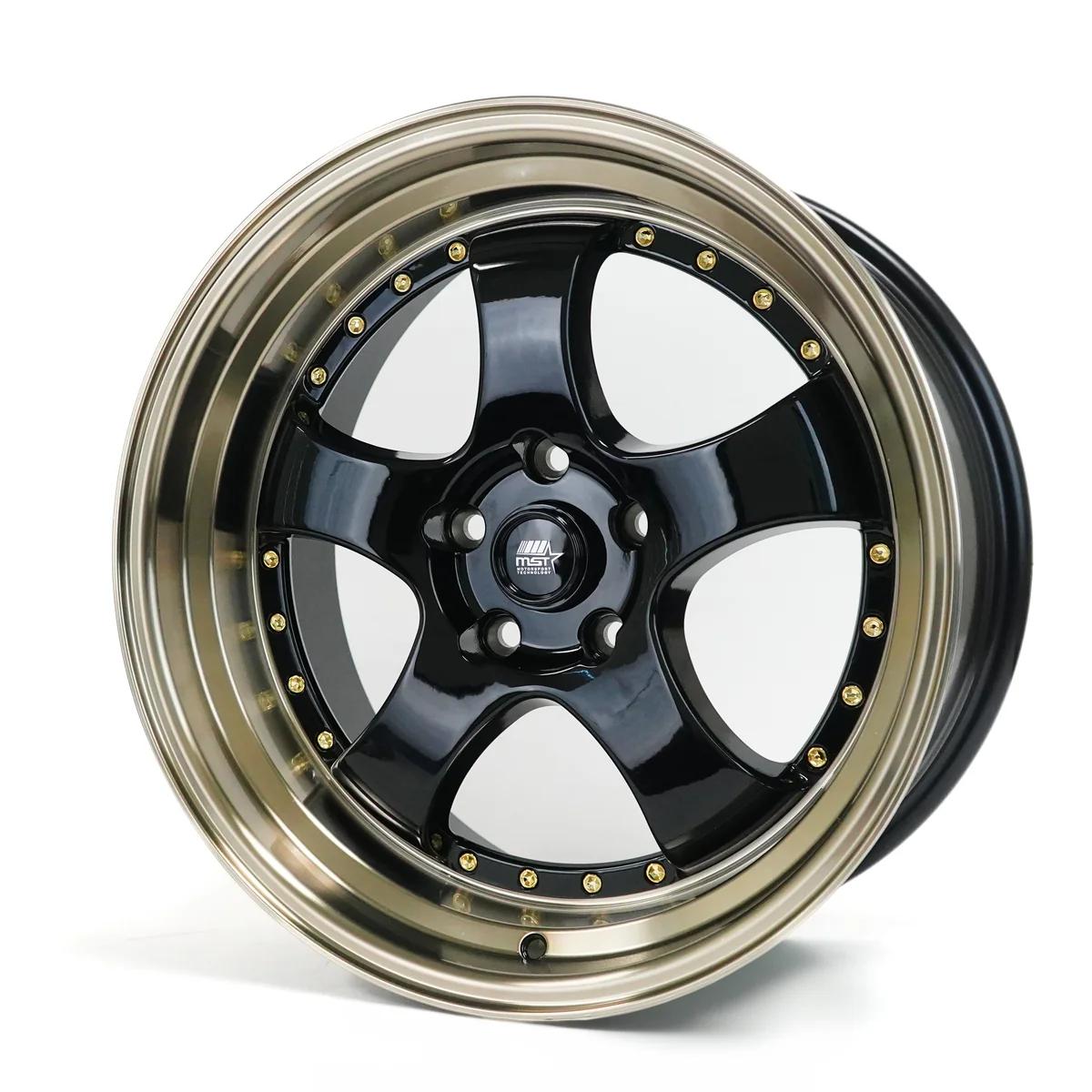 MST Wheels MT07 Black Bronze Lip