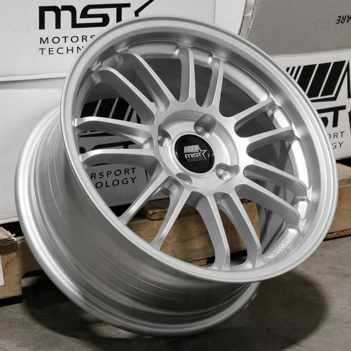 MST Wheels MT45 Glossy Silver