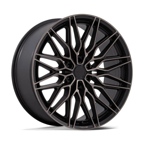 Niche Wheels NC278 Calabria 6 Matte Black Machined Dark Tint