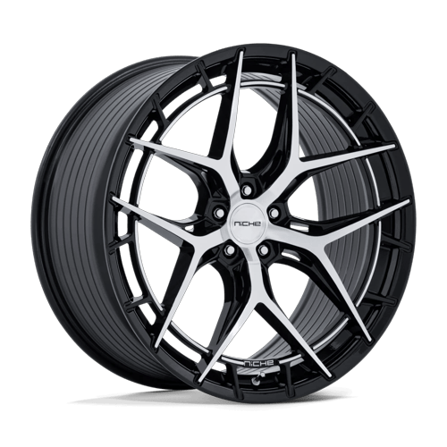 Niche Wheels NC286 Riviera Gloss Black with Machined Face