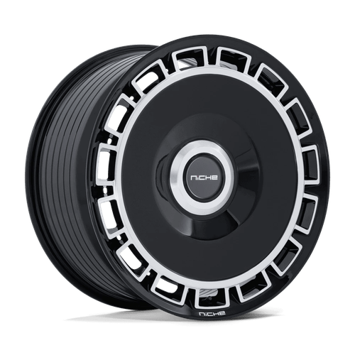 Niche Wheels NC287 Venice Gloss Black with Machined Face