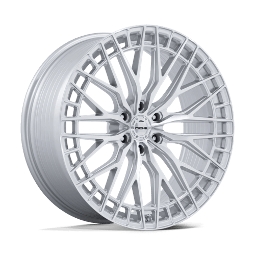 Niche Wheels NC288 Genoa Gloss Silver with Machined Face
