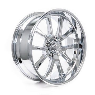 Resto Wheels Laguna Milled Chrome