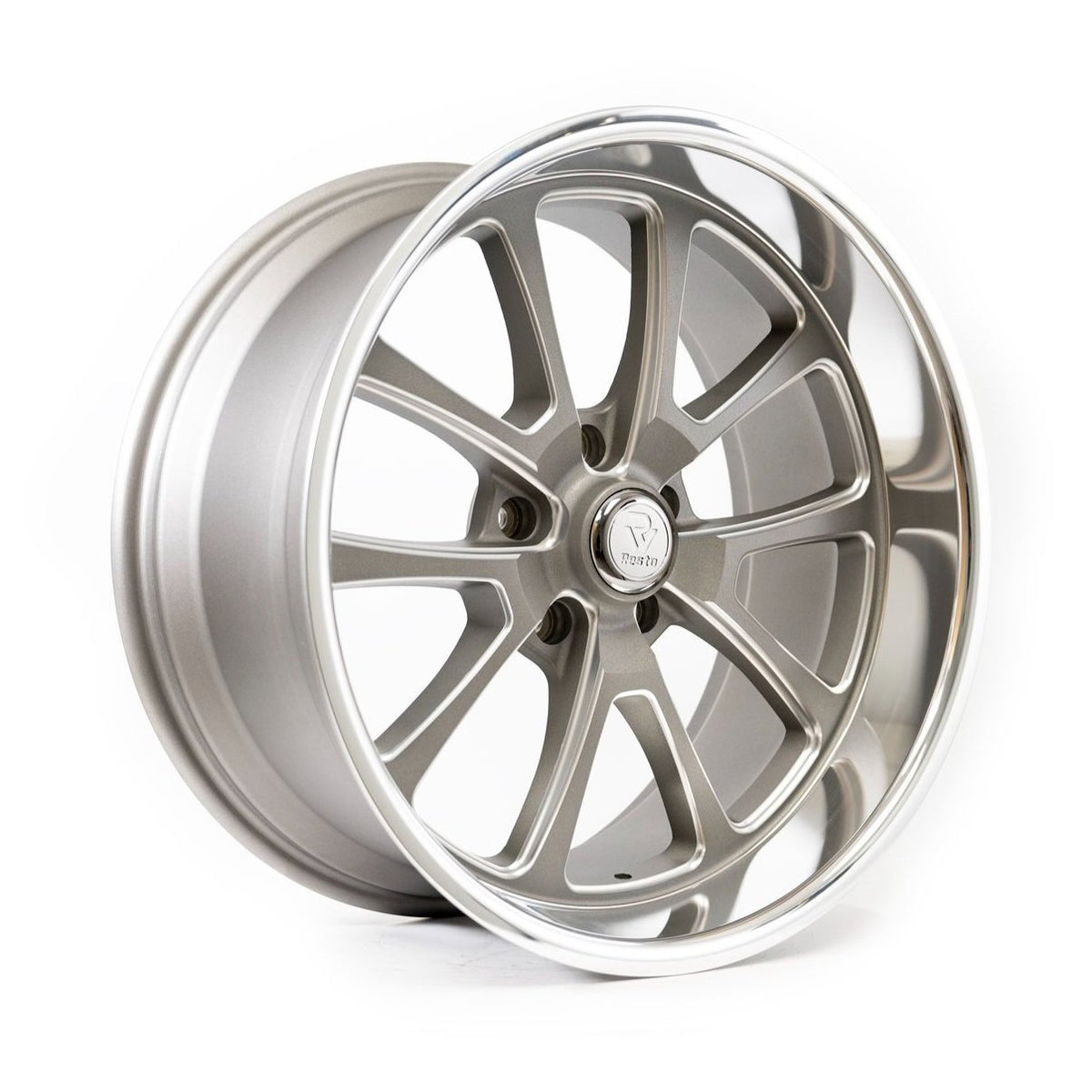 Resto Wheels Laguna Gun Metal Milled