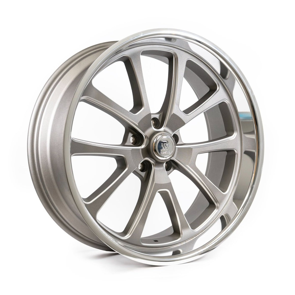 Resto Wheels Laguna Gun Metal Milled