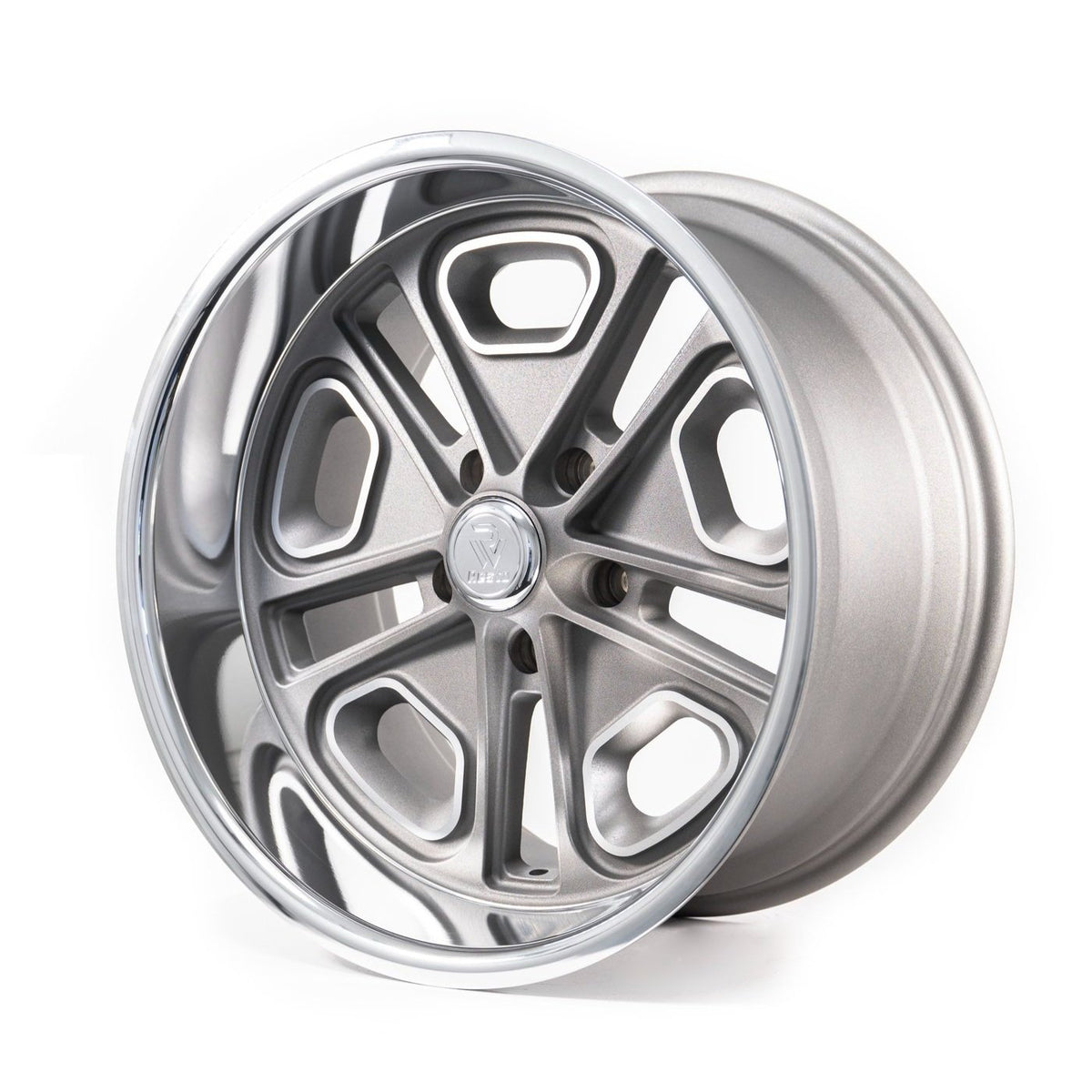 Resto Wheels Del Ray Gun Metal Milled