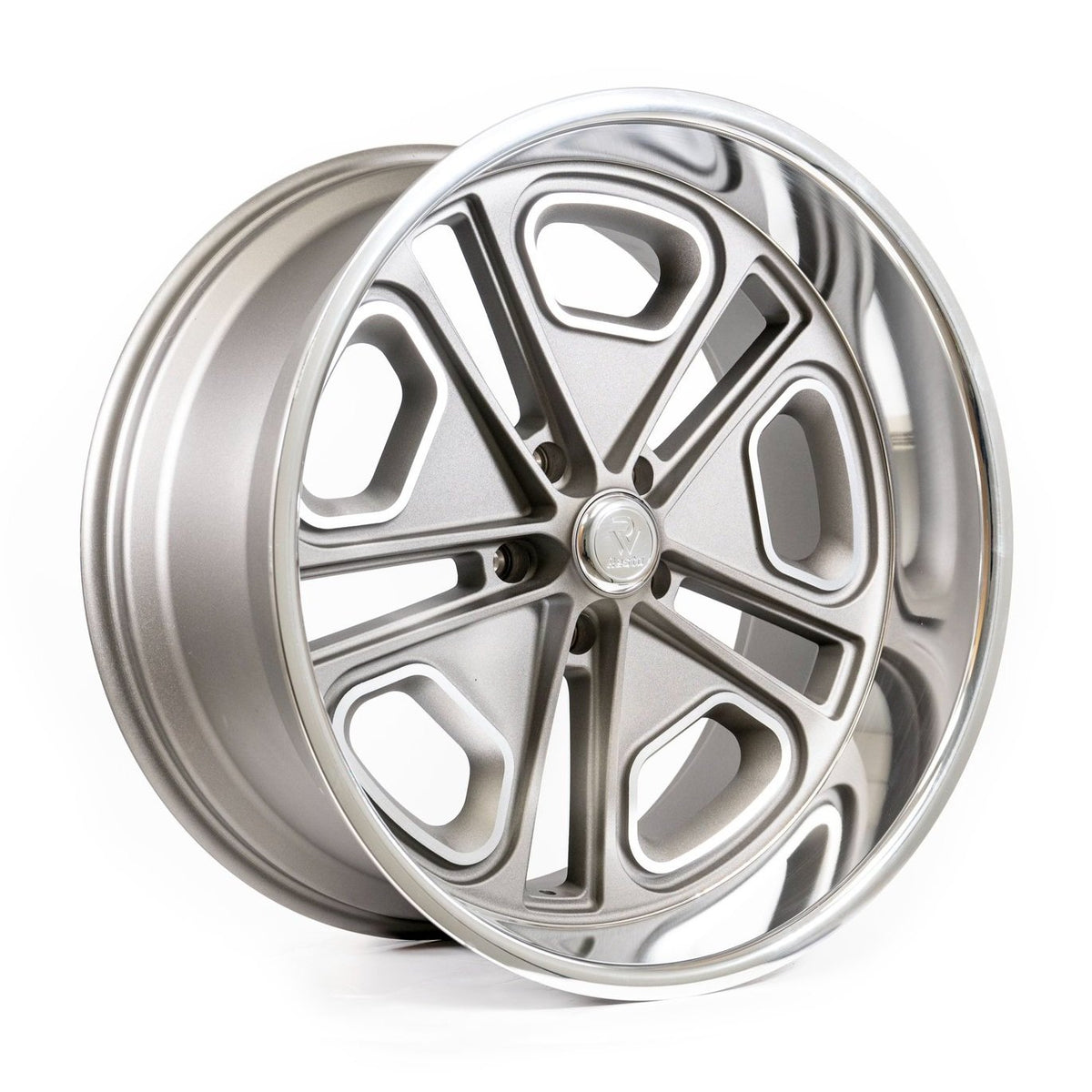 Resto Wheels Del Ray Gun Metal Milled
