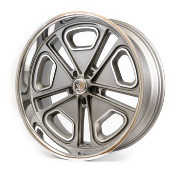 Resto Wheels Del Ray Gun Metal Milled