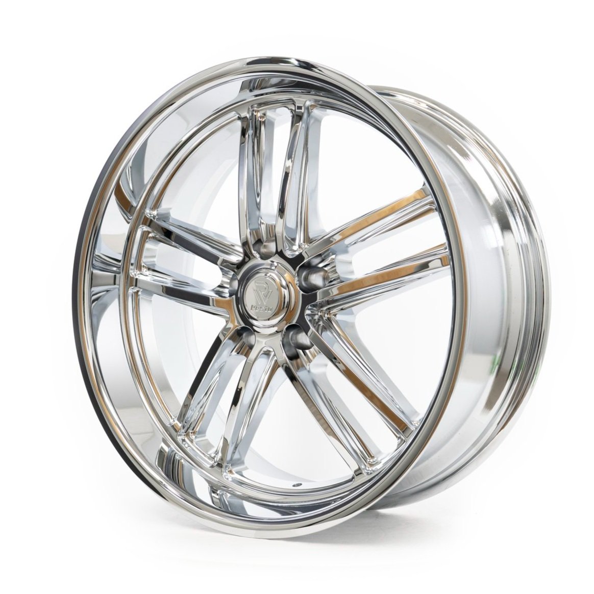 Resto Wheels Maverick Milled Chrome