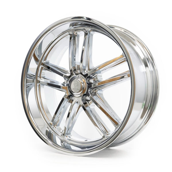 Resto Wheels Maverick Milled Chrome