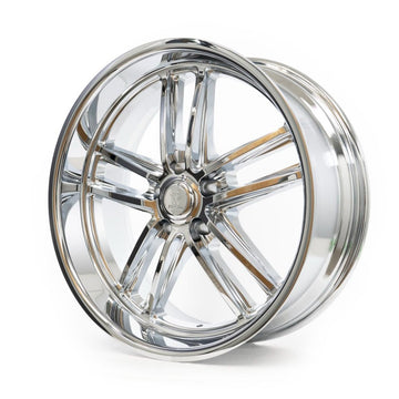 Resto Wheels Maverick Milled Chrome