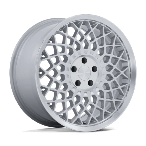 Rotiform Wheels RC212 Cjj Gloss Silver with Machined Lip